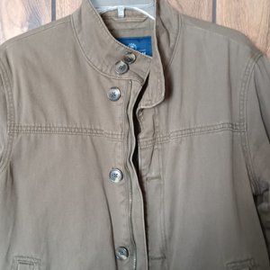Old Navy Men's Olive Coat Size Small